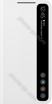Samsung clear View Cover for Galaxy S21 FE white 