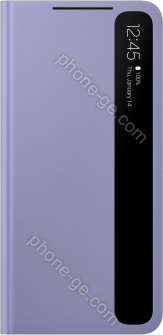 Samsung clear View Cover for Galaxy S21 purple 