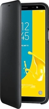 Samsung wallet Cover для Galaxy J6 (2018) черный