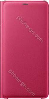 Samsung wallet Cover for Galaxy A9 (2018) pink 