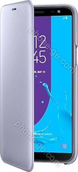 Samsung wallet Cover for Galaxy J6 (2018) lavender 