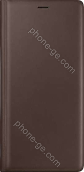 Samsung wallet Cover for Galaxy Note 9 brown 