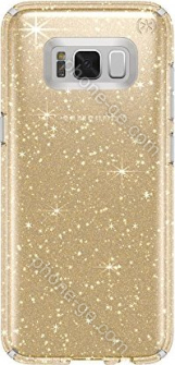 Speck Presidio clear + Glitter for Samsung Galaxy S8 gold 