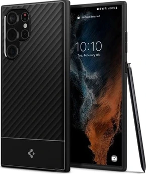 Spigen Core Armor для Самсунг Галакси S22 Ультра Matte черный
