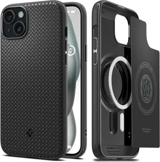 Spigen Mag Armor MagFit для Apple iPhone 15 Matte Black