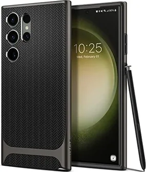Spigen Neo hybrid для Samsung Galaxy S23 Ultra gunmetal