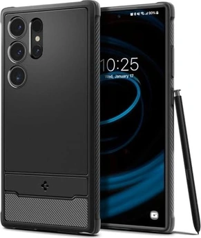 Spigen Rugged Armor для Samsung Galaxy S24 Ultra Matte черный