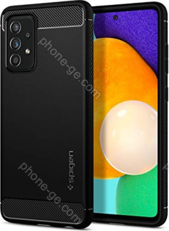 Spigen Rugged Armor for Samsung Galaxy A52 black 