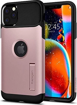 Spigen Slim Armor для Эпл Айфон 11 Про розовый золотой