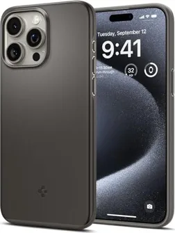 Spigen Thin Fit для Apple iPhone 15 Pro gunmetal