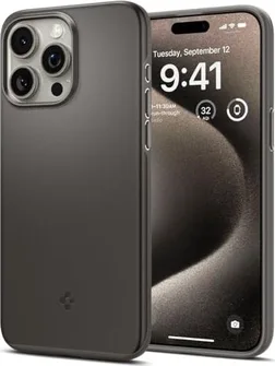 Spigen Thin Fit для Apple iPhone 15 Pro Max gunmetal