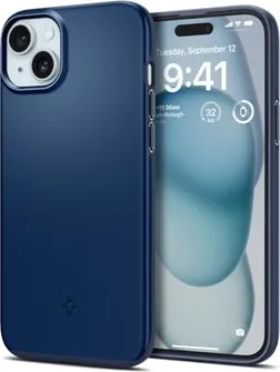 Spigen Thin Fit для Apple iPhone 15 Navy Blue