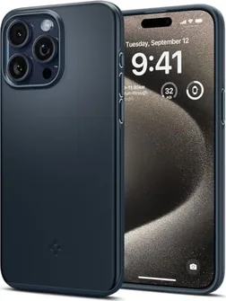 Spigen Thin Fit для Apple iPhone 15 Pro Max Metal Slate