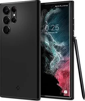 Spigen Thin Fit для Samsung Galaxy S22 Ultra black