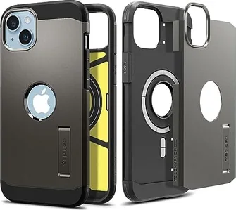 Spigen Tough Armor MagFit для Apple iPhone 14 gunmetal