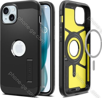 Spigen Tough Armor MagFit for Apple iPhone 15 black 