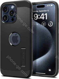 Spigen Tough Armor MagFit for Apple iPhone 15 Pro Max black 