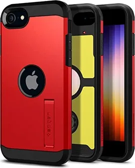 Spigen Tough Armor для Apple iPhone SE (2020) red