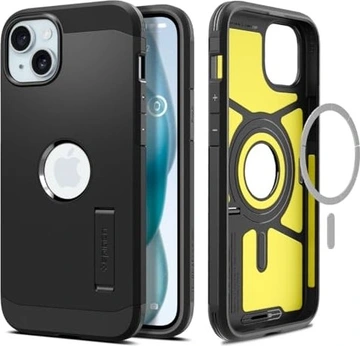 Spigen Tough Armor (MagFit) для Apple iPhone 15 черный
