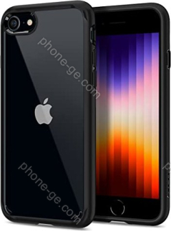 Spigen Ultra hybrid 2 for Apple iPhone SE (2020)/iPhone 8 black 