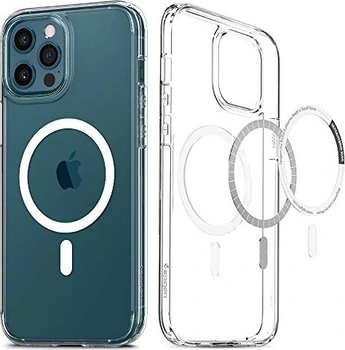 Spigen Ultra hybrid (MagFit) для Apple iPhone 12/12 Pro белый