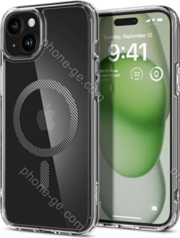 Spigen Ultra hybrid MagFit for Apple iPhone 15 Plus carbon Fiber 