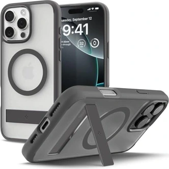 Spigen Ultra hybrid S (MagFit) для Apple iPhone 16 Pro Max frost серый