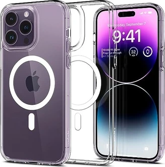 Spigen Ultra hybrid (MagFit) для Apple iPhone 14 Pro Max белый