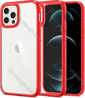 Spigen Ultra hybrid for Apple iPhone 12 Pro/iPhone 12 red 