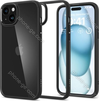 Spigen Ultra hybrid for Apple iPhone 15 Matte Black 