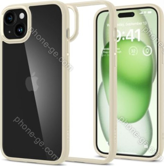 Spigen Ultra hybrid for Apple iPhone 15 Plus Mute beige 