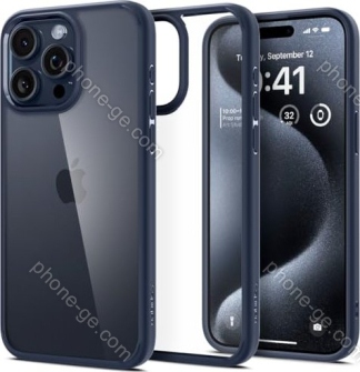 Spigen Ultra hybrid for Apple iPhone 15 Pro Navy Blue 