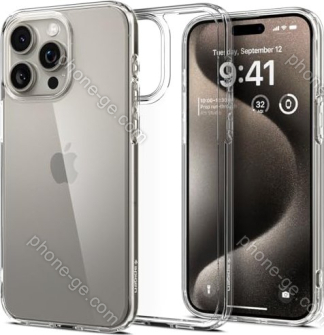 Spigen Ultra hybrid for Apple iPhone 15 Pro Crystal clear 