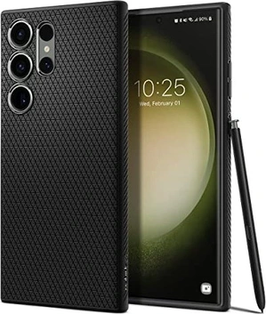 Spigen liquid Air для Samsung Galaxy S23 Ultra Matte черный