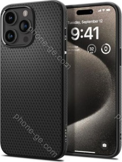 Spigen liquid Air for Apple iPhone 15 Pro Max Matte Black 