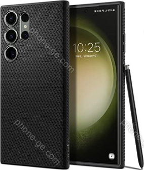 Spigen liquid Air for Samsung Galaxy S23 Ultra Matte Black 