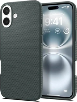 Spigen liquid Air для Apple iPhone 16 Plus Abyss зеленый