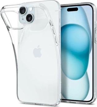 Spigen liquid Crystal для Эпл Айфон 15 Плюс Crystal clear