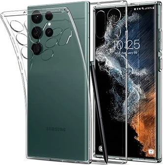 Spigen liquid Crystal для Самсунг Галакси S22 Ультра Crystal clear