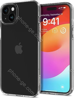 Spigen liquid Crystal for Apple iPhone 15 Plus Crystal clear 