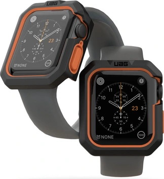 UAG Civilian Watch case для Apple Watch (40mm) черный/оранжевый