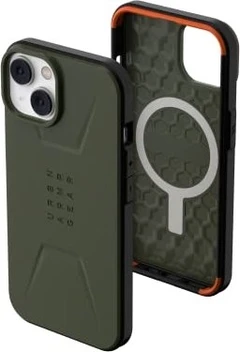 UAG Civilian case with MagSafe для Эпл Айфон 14 olive