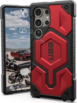 UAG Monarch case for Samsung Galaxy S24 Ultra Crimson 