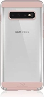 белый Diamonds Innocent clear case для Самсунг Галакси S10 розовый золотой