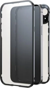 Black Rock 360° Glass Case для Apple iPhone 15 Plus Transparent/Black