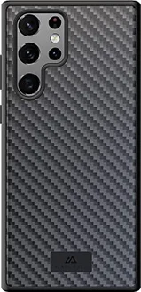 Black Rock Protective Case Real Carbon для Samsung Galaxy S22 Ultra Black