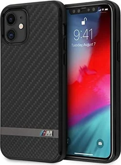 BMW Hard Cover Carbon M Collection для Apple iPhone 12 Mini Black