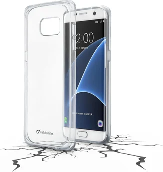 Cellularline Clear Duo для Samsung Galaxy S7 Edge Transparent