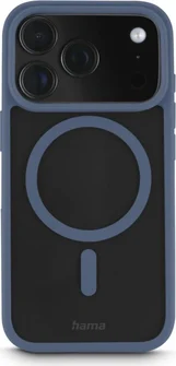 Hama чехол для телефона Frame Protect magnetisch для Apple iPhone 17 Pro Transparent/Blue