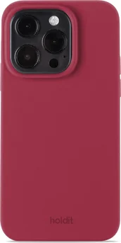 Holdit Silicone Case для Apple iPhone 15 Pro Red Velvet
